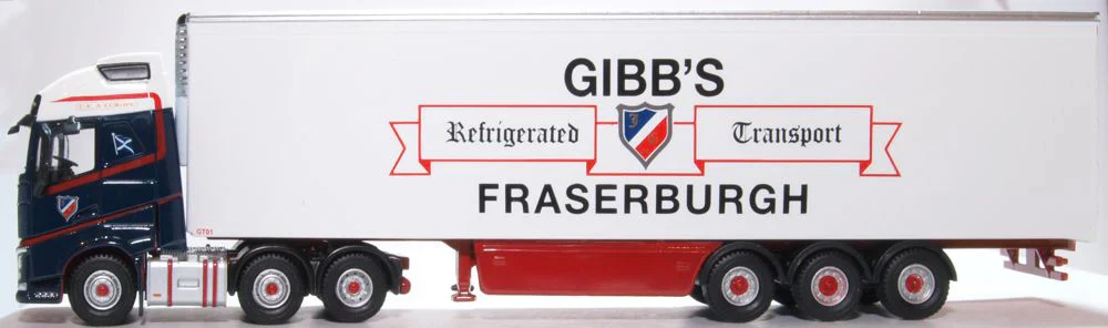 76VOL4011 Volvo FH4 GXL 2013 Fridge Trailer Gibbs of Fraserburgh - Image 2