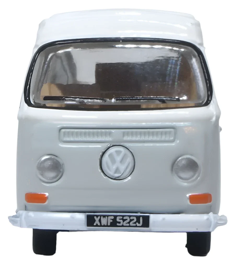 76VW032 VW Bay Window Camper Silver Grey/White - Image 2