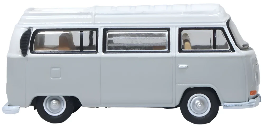 76VW032 VW Bay Window Camper Silver Grey/White - Image 3