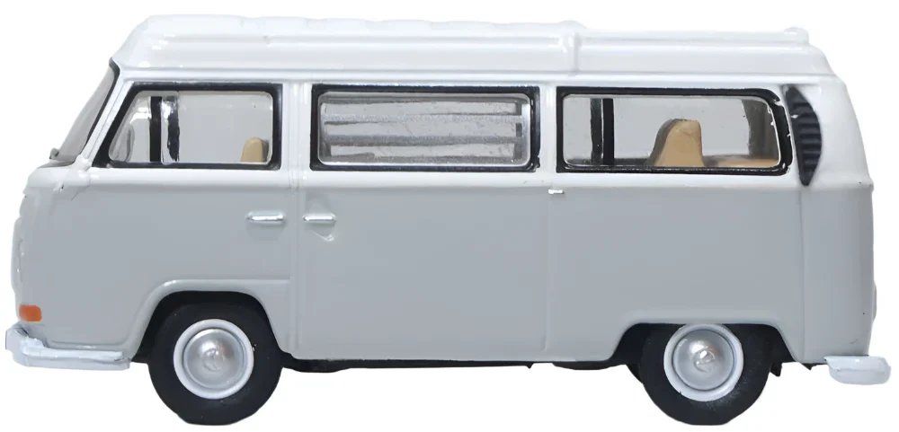 76VW032 VW Bay Window Camper Silver Grey/White - Image 4