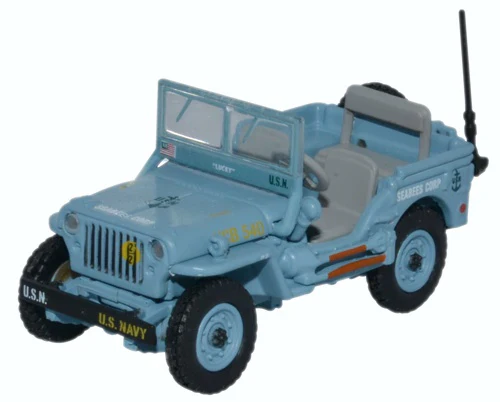 76WMB002 Willys Jeep MB US Navy Seebees