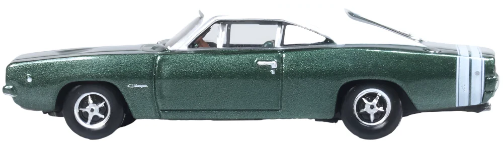 87DC68005 1968 Dodge Charger Racing Green/White - Image 3