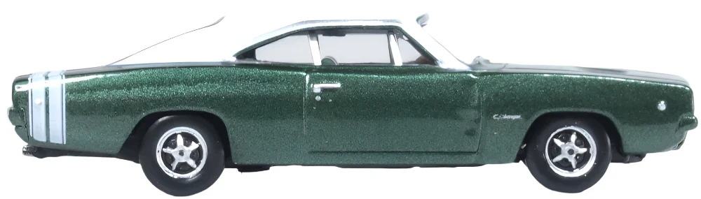 87DC68005 1968 Dodge Charger Racing Green/White - Image 4