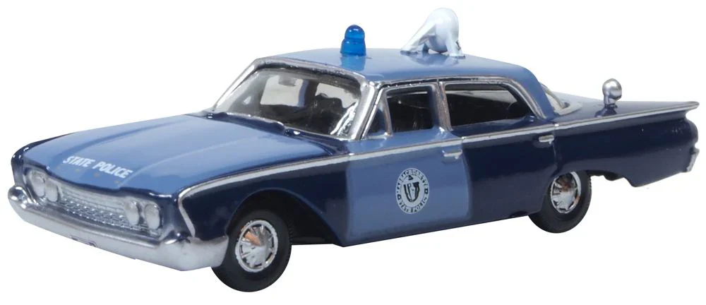87FF60002 1960 Ford Fairlane Sedan Massachusetts State Police Car
