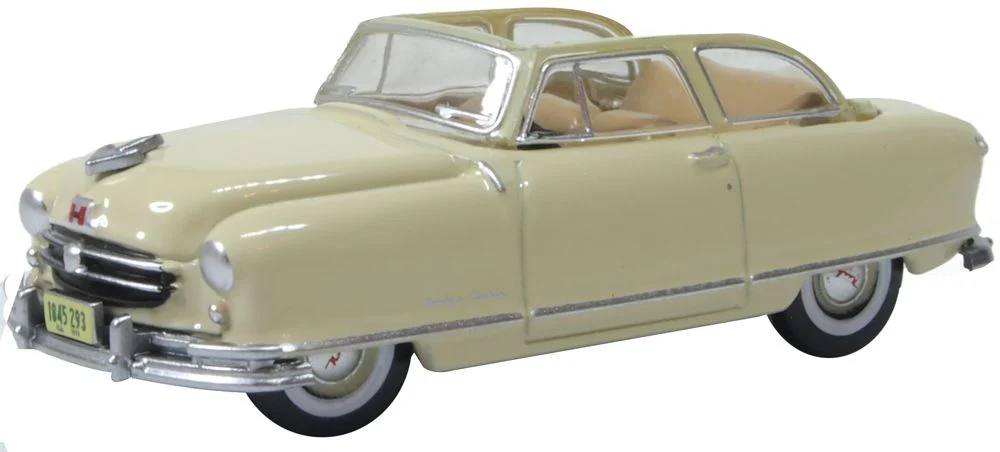 87NR50002 1950 Nash Rambler Custom Landau Convertible Open Champagne
