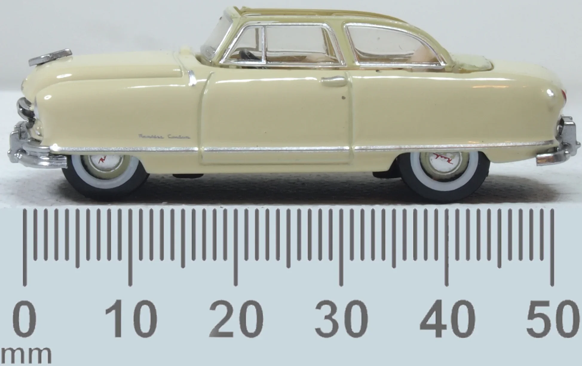 87NR50002 1950 Nash Rambler Custom Landau Convertible Open Champagne - Image 6