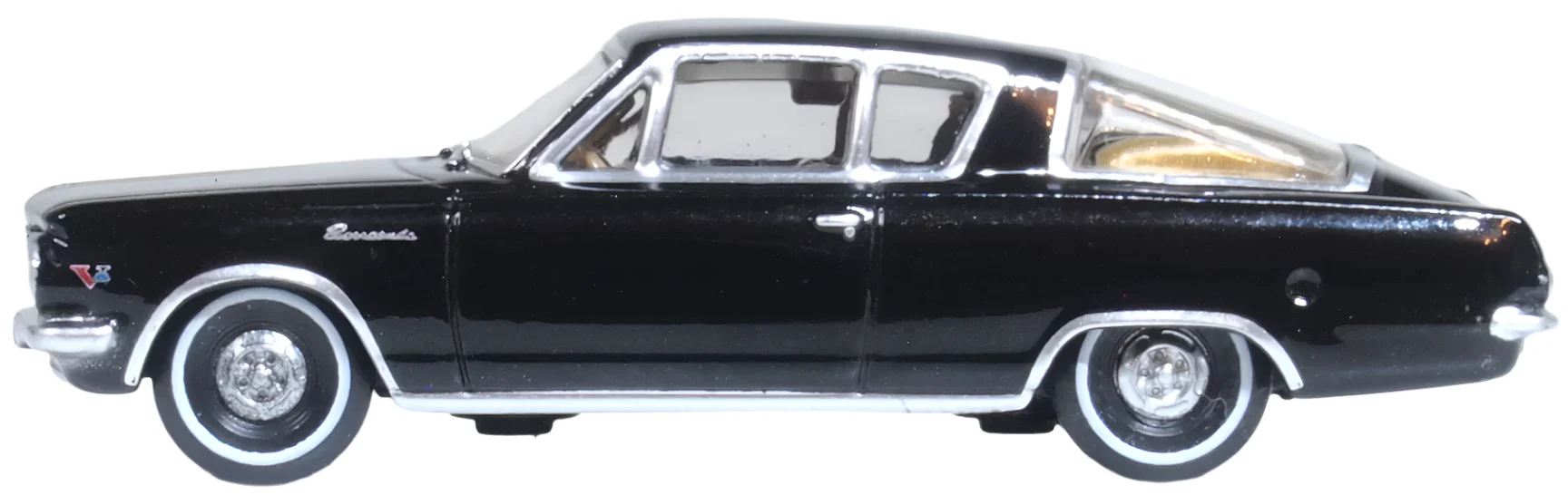 87PB65004 1965 Plymouth Barracuda Black/Gold - Image 3
