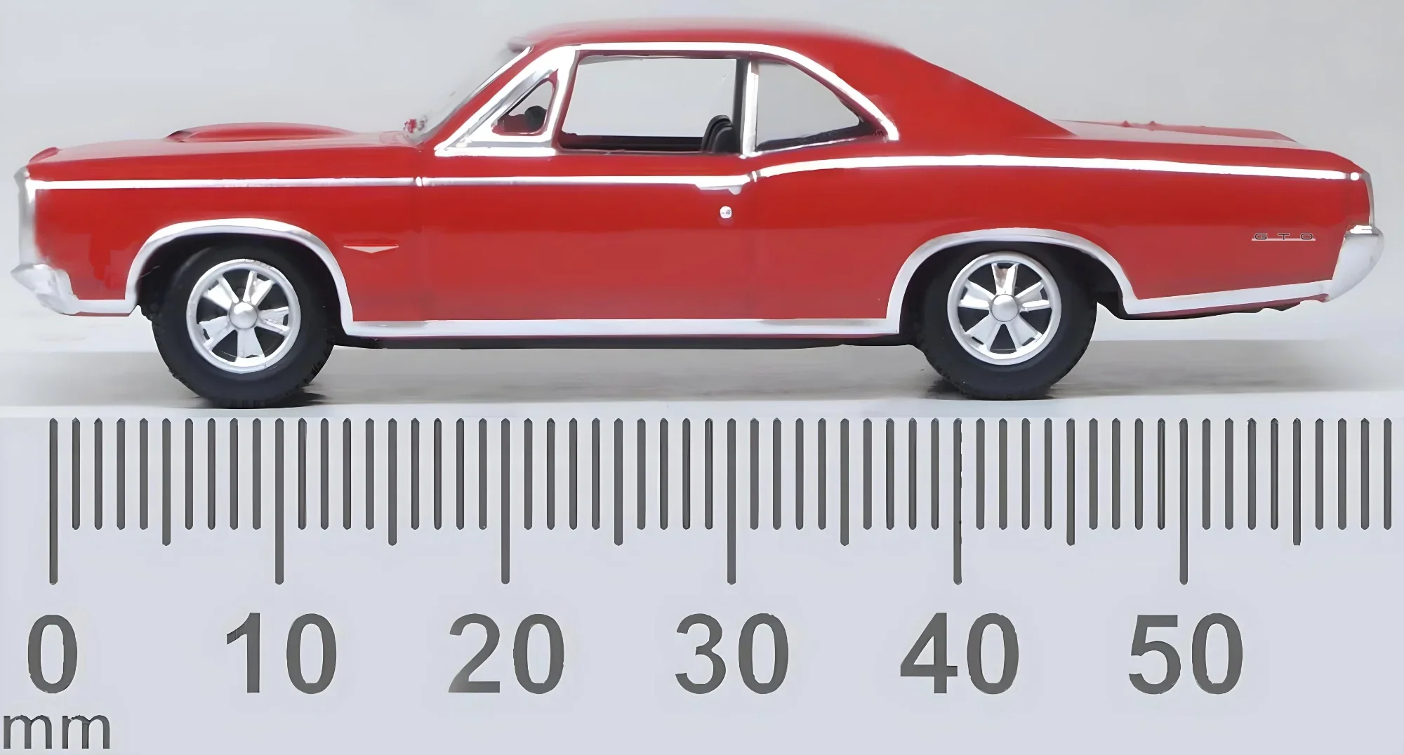 87PG66002 1966 Pontiac GTO Montero Red - Image 2