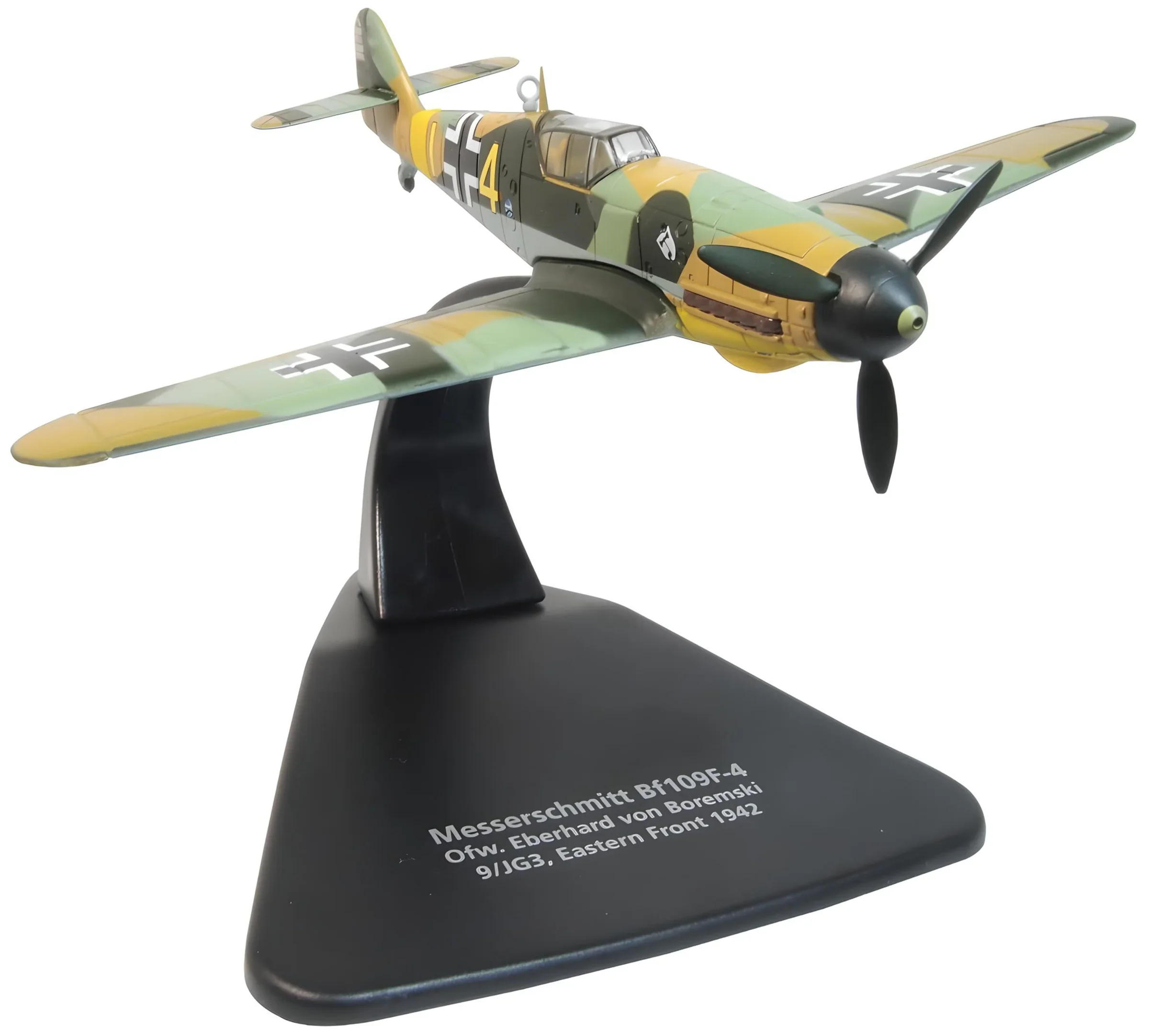 AC114S Messerschmitt Bf 109F-4/Trop104 Eberhard von Boremski - No Swastika