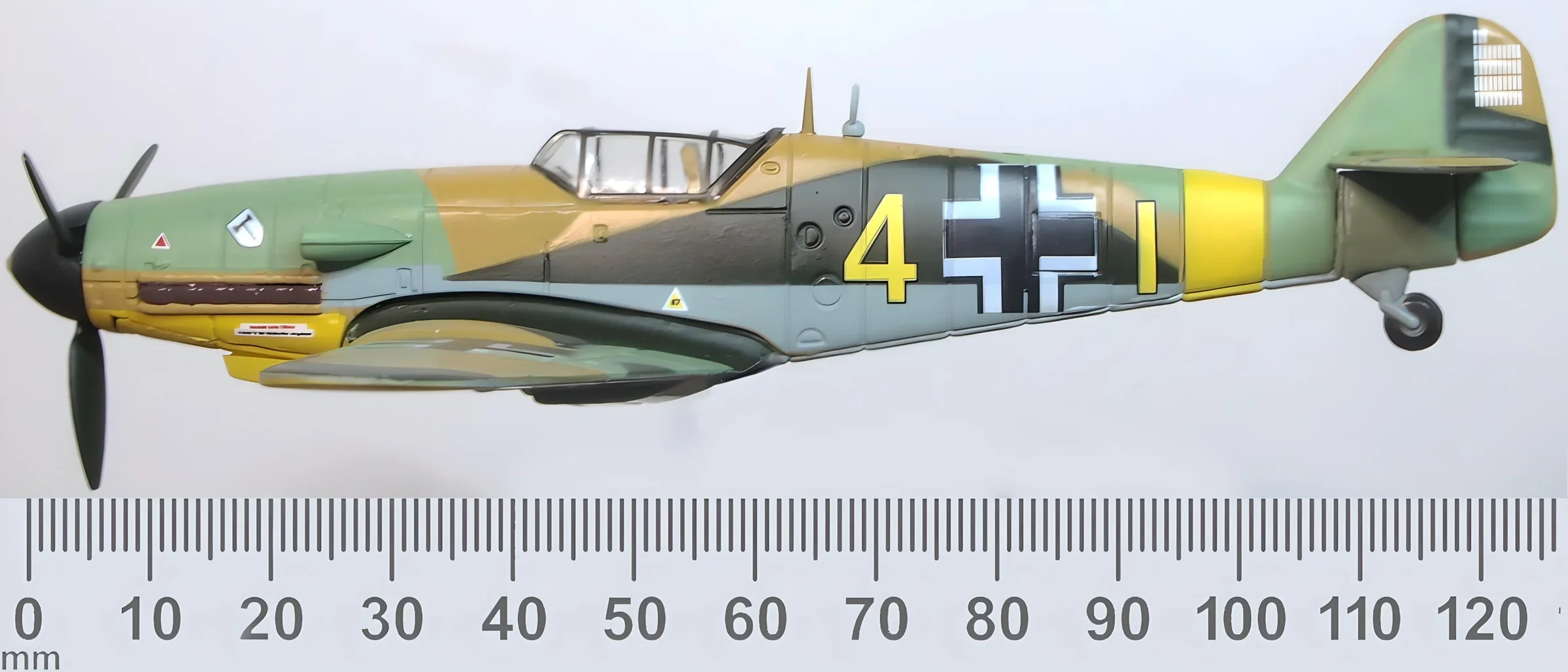 AC114S Messerschmitt Bf 109F-4/Trop104 Eberhard von Boremski - No Swastika - Image 3