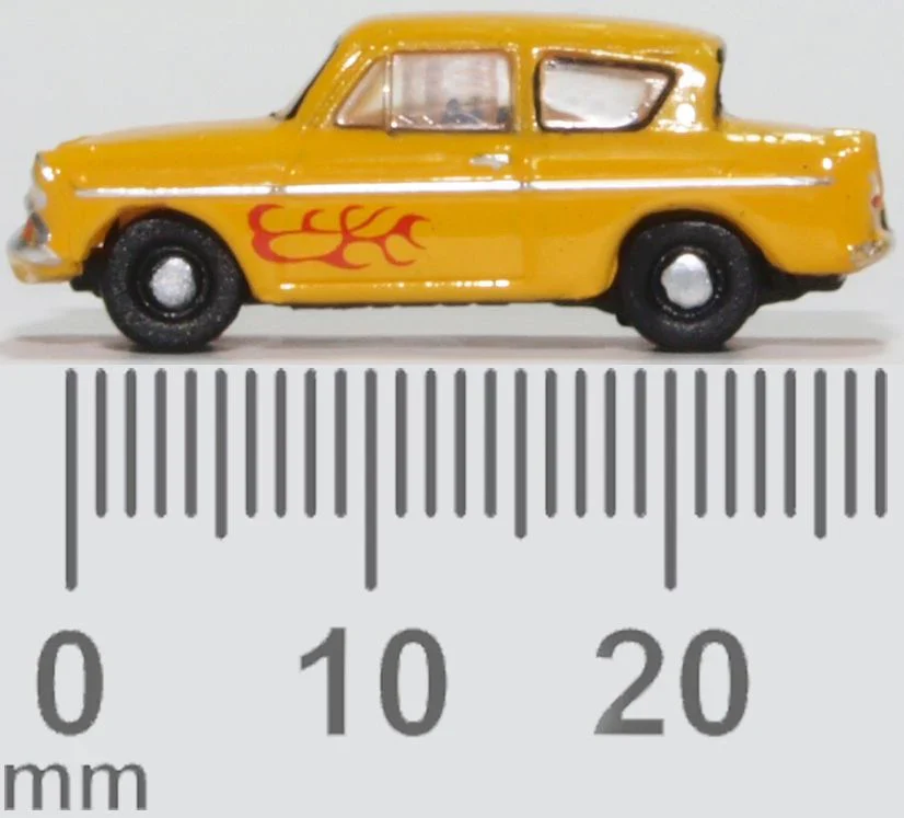 N105008 Ford Anglia Yellow (Vyvian) - Image 6
