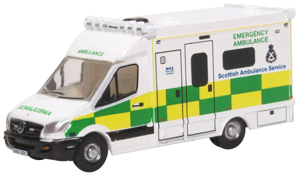 NMA004 Mercedes Ambulance Scottish Ambulance Service