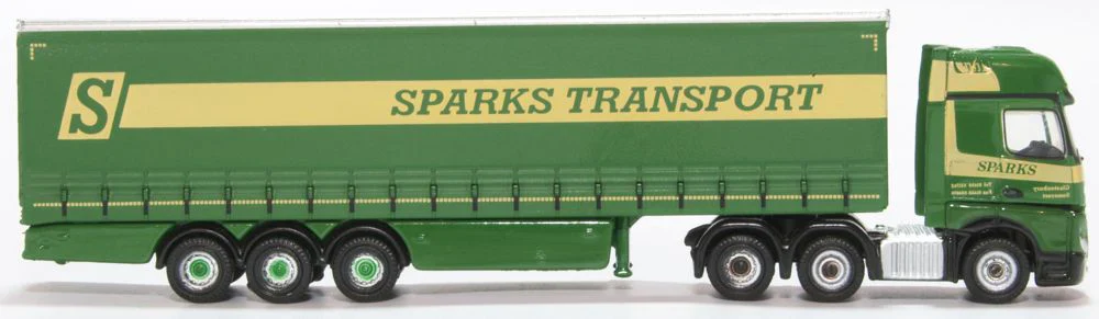 NMB006 Mercedes Actros Curtainside Sparks - Image 3