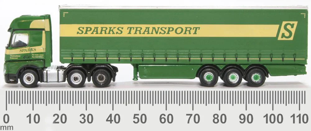 NMB006 Mercedes Actros Curtainside Sparks - Image 6