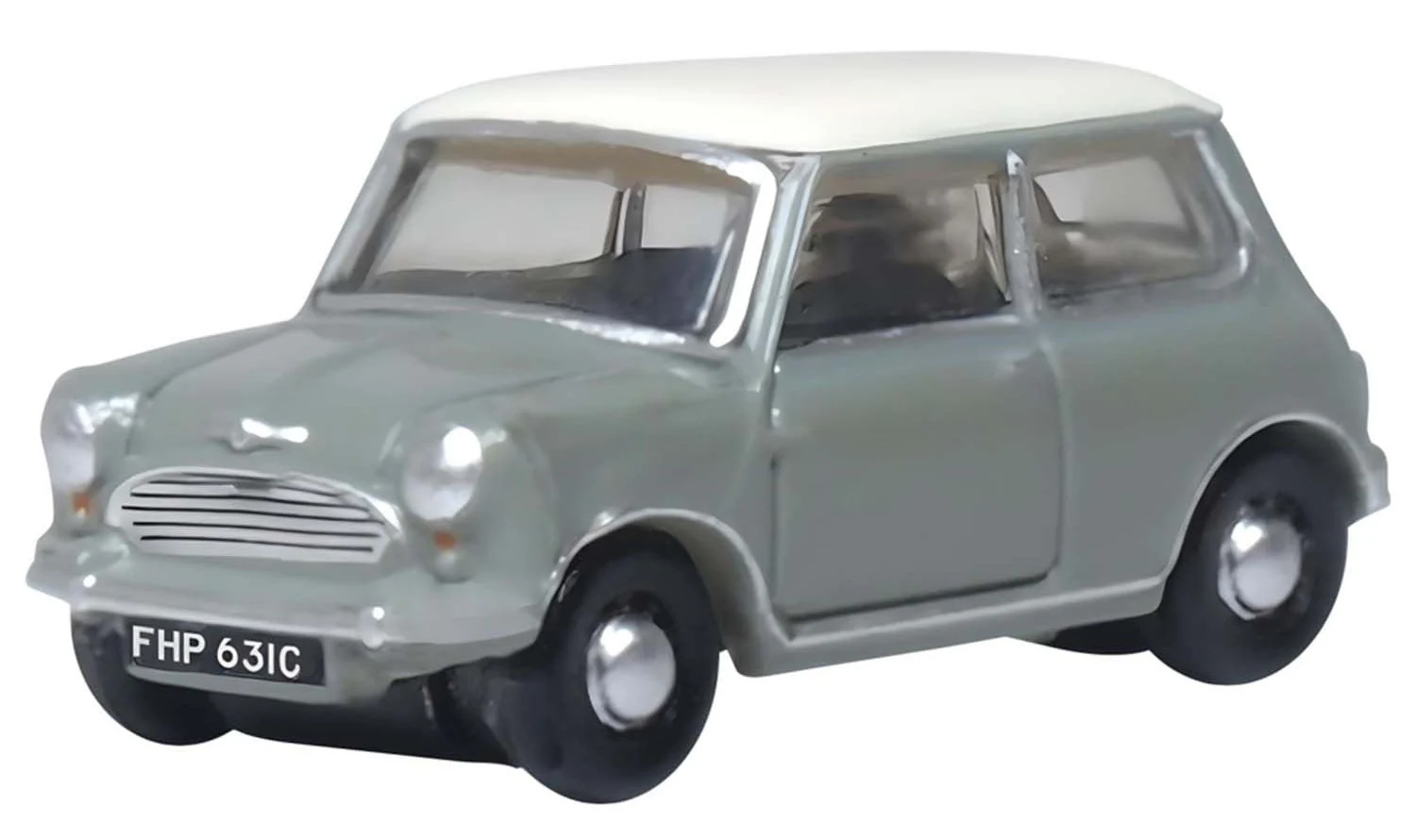 NMN009 Classic Mini Tweed Grey/Old Engish White
