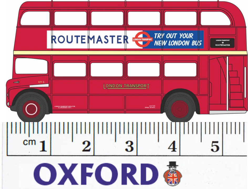 NRM001 Routemaster Bus London Transport VLT 8 - Image 2