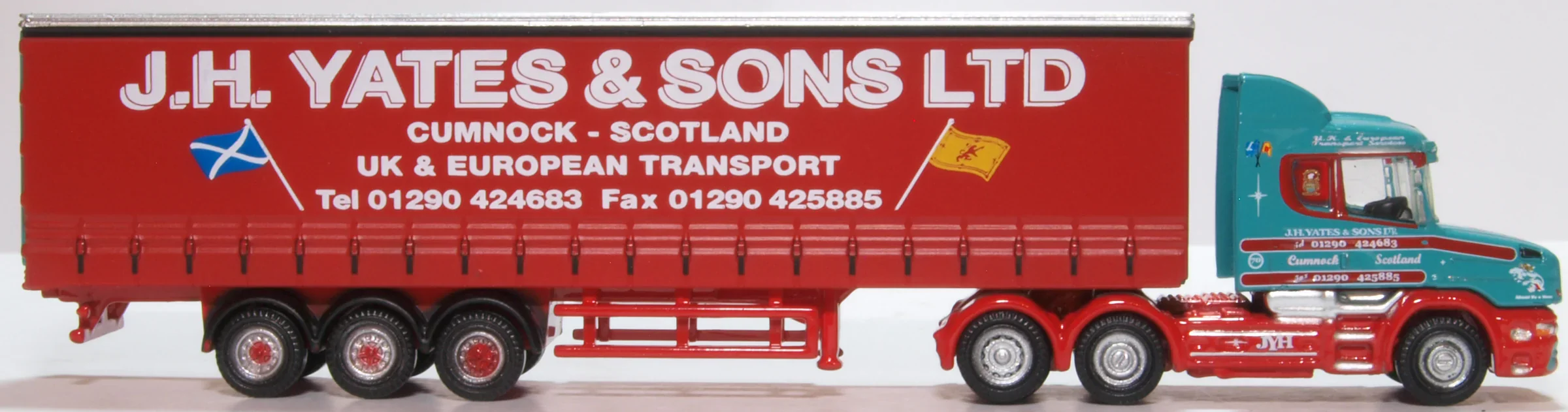 NTCAB008 Scania T Cab Curtainside J H Yates & Sons - Image 4