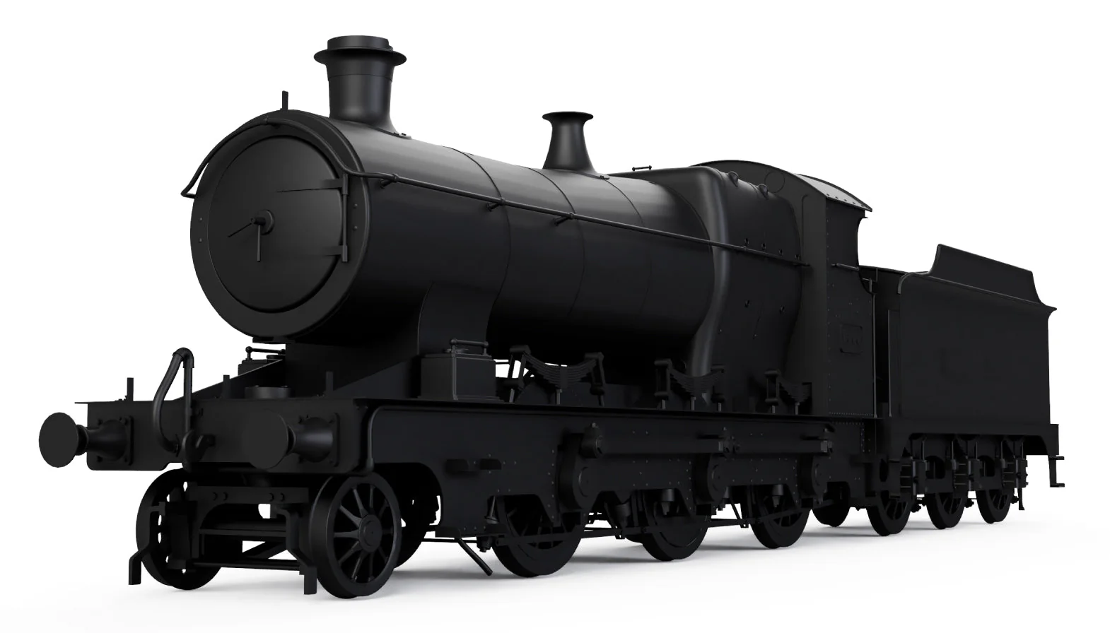 OR76ABD007 GWR 2-6-0 2600 Aberdare BR Patched GWR Black 2667 Steam Locomotive - Image 2