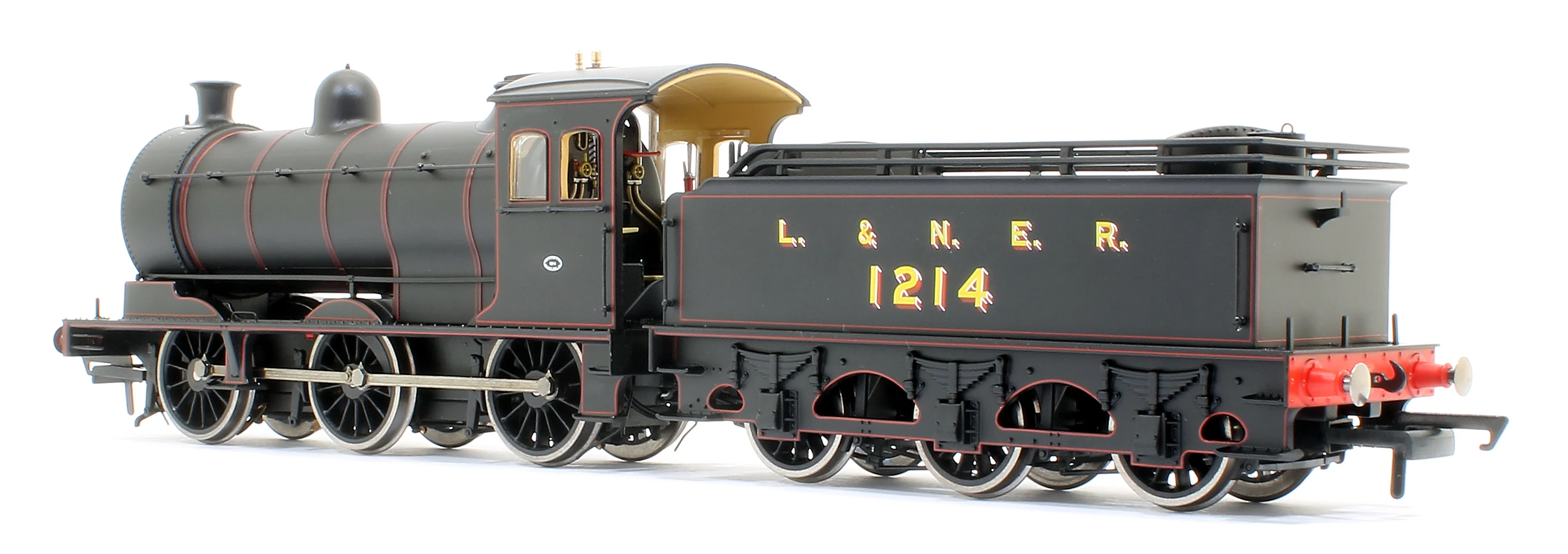 OR76J27004XS Class J27 BR L&NER (Red Lining) 0-6-0 Steam Locomotive No.1214 DCC SOUND - Image 4