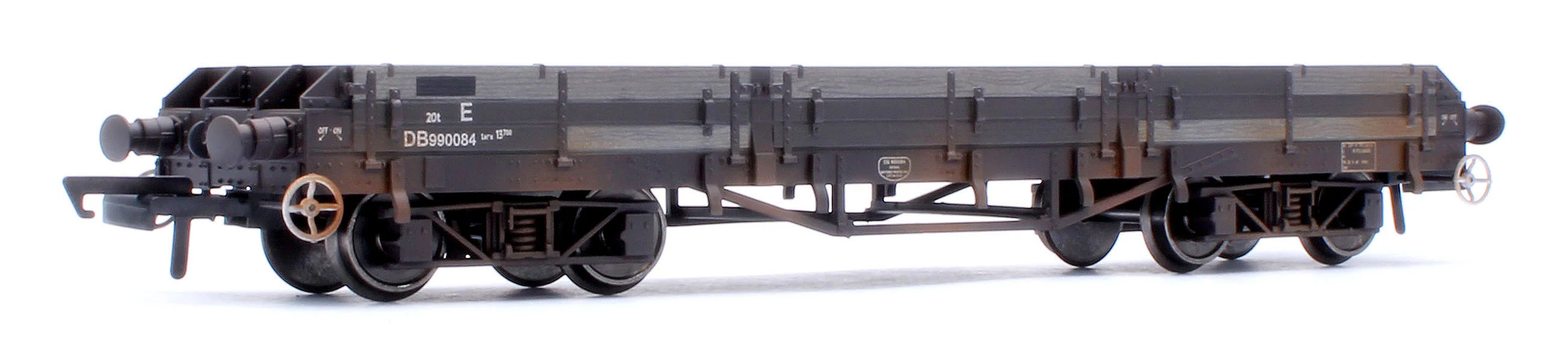 OR76PIL005BW Pilchard Wagon - BR DR990084 - Weathered - Image 3