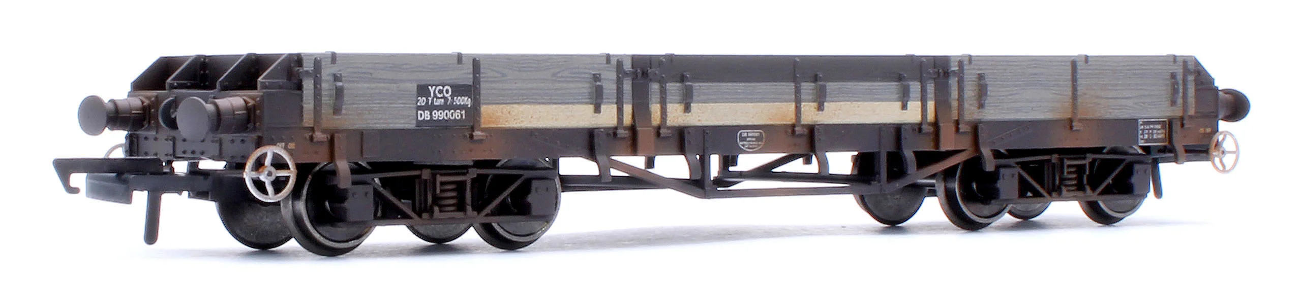 OR76PIL006AW Pilchard Wagon - BR Tops DB990061 - Weathered - Image 3