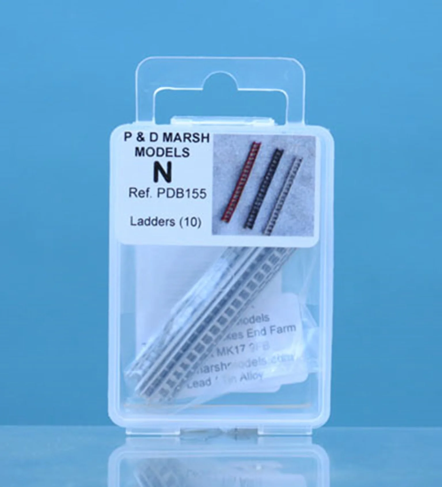 PDB155 N Gauge Ladders - Unpainted - Image 2