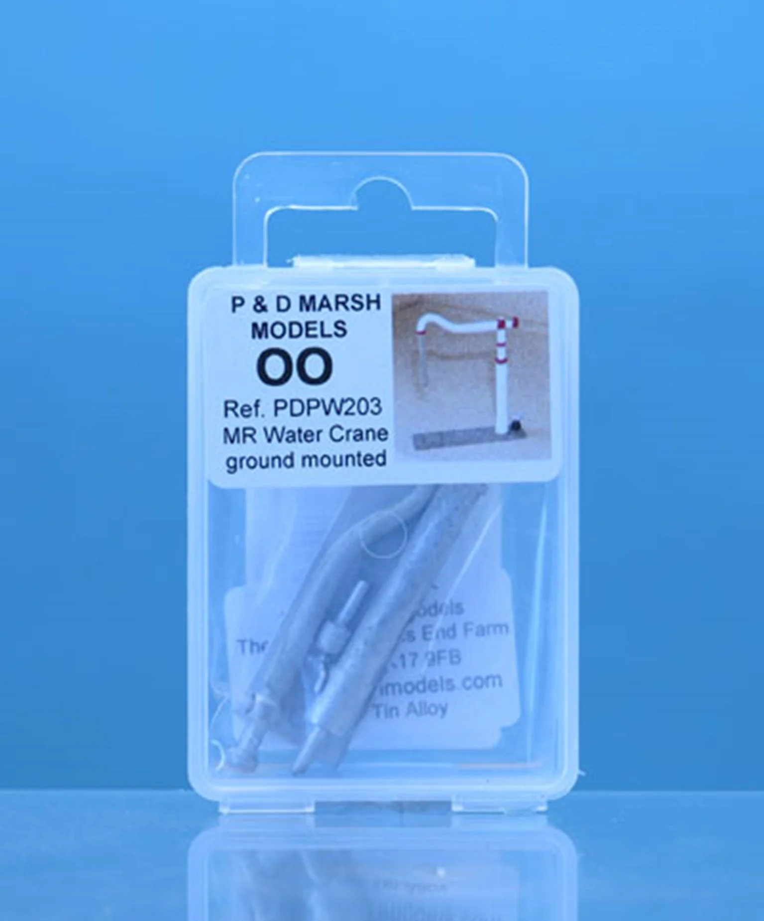 PDPW203 OO Gauge MR Water Crane Ground Mounted - UNPAINTED - Image 2