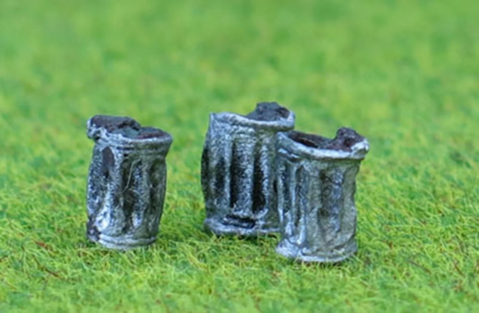 PDPW250 OO Gauge Dustbins - UNPAINTED
