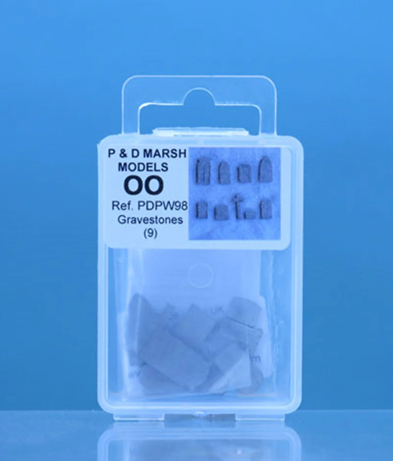 PDPW98 OO Gauge Gravestones - UNPAINTED - Image 2