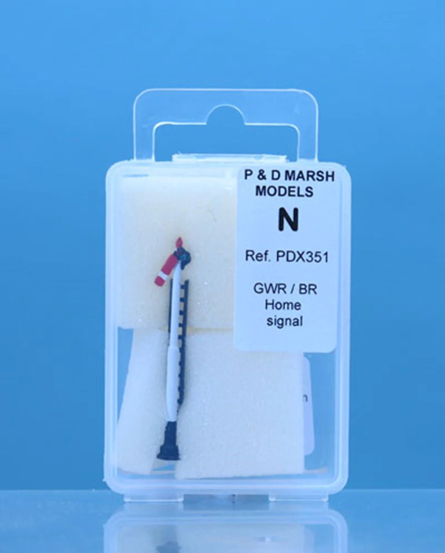 PDX351 N Gauge Painted GWR / BR Home Signal - Image 2