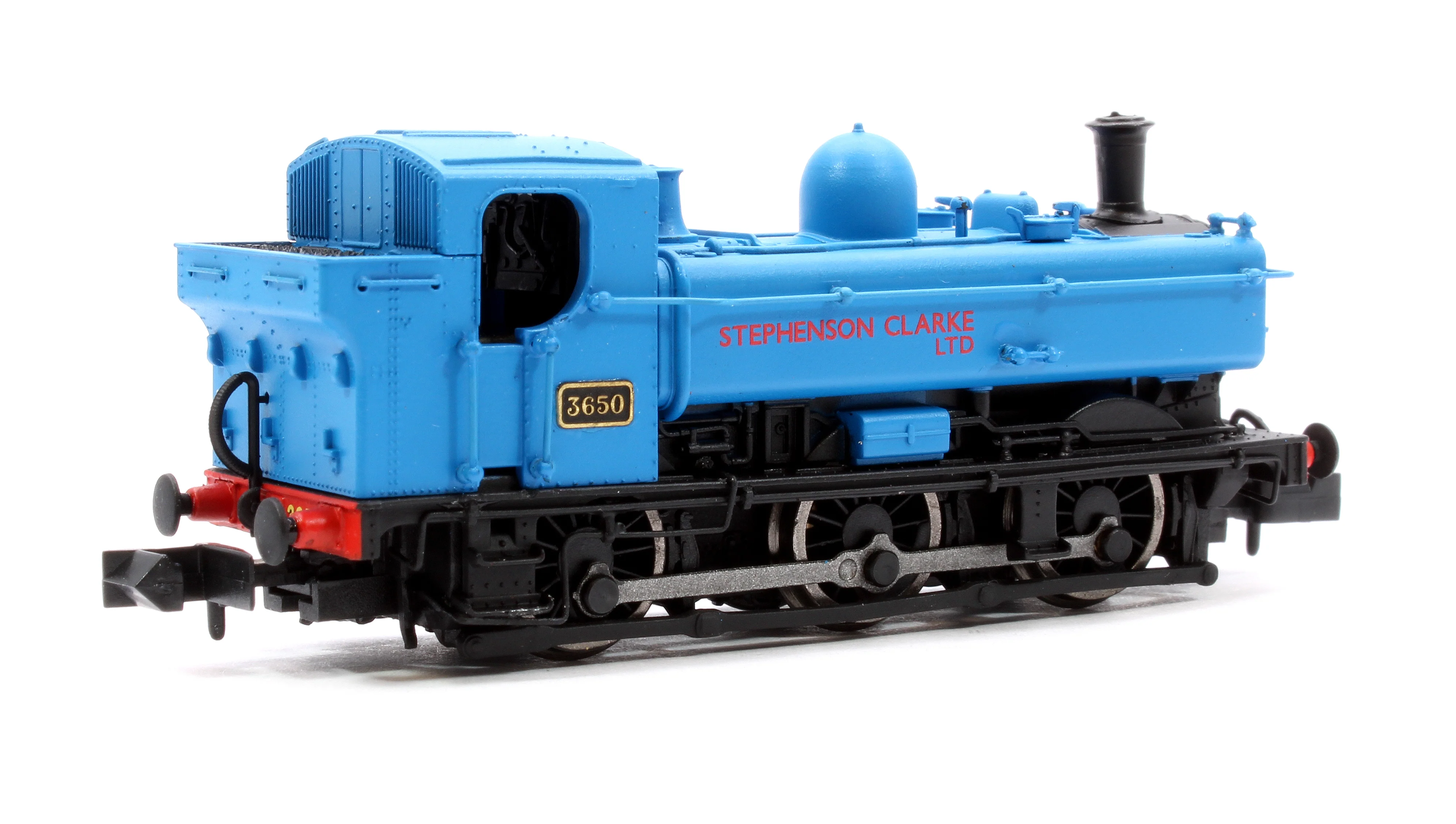 2S-007-036 GWR 57xx 0-6-0 Pannier 3650 Stephenson Clarke Blue - Image 3