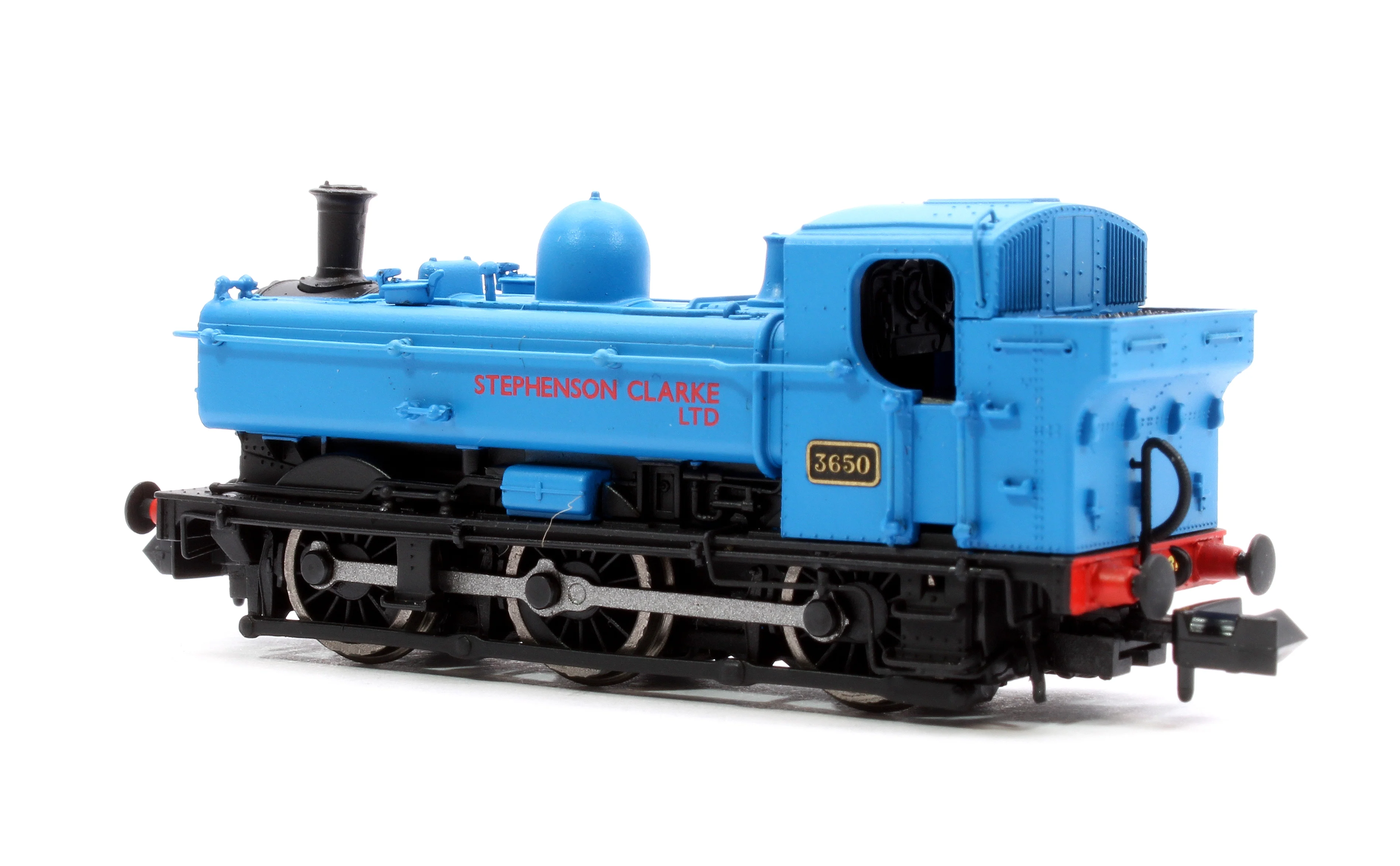 2S-007-036D GWR 57xx 0-6-0 Pannier 3650 Stephenson Clarke Blue - DCC Fitted - Image 2