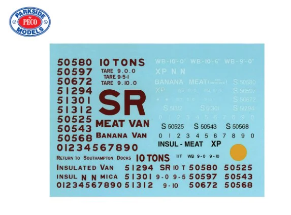 PS79 Transfer (waterslide) SR/BR from kits PS100-101