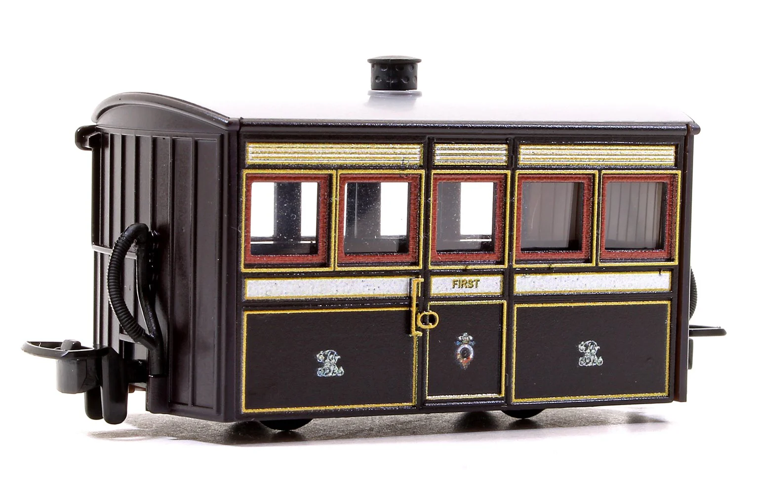 GR550 Ffestiniog 'Bug Box' First Class Coach, FR Victorian Plum & Cream