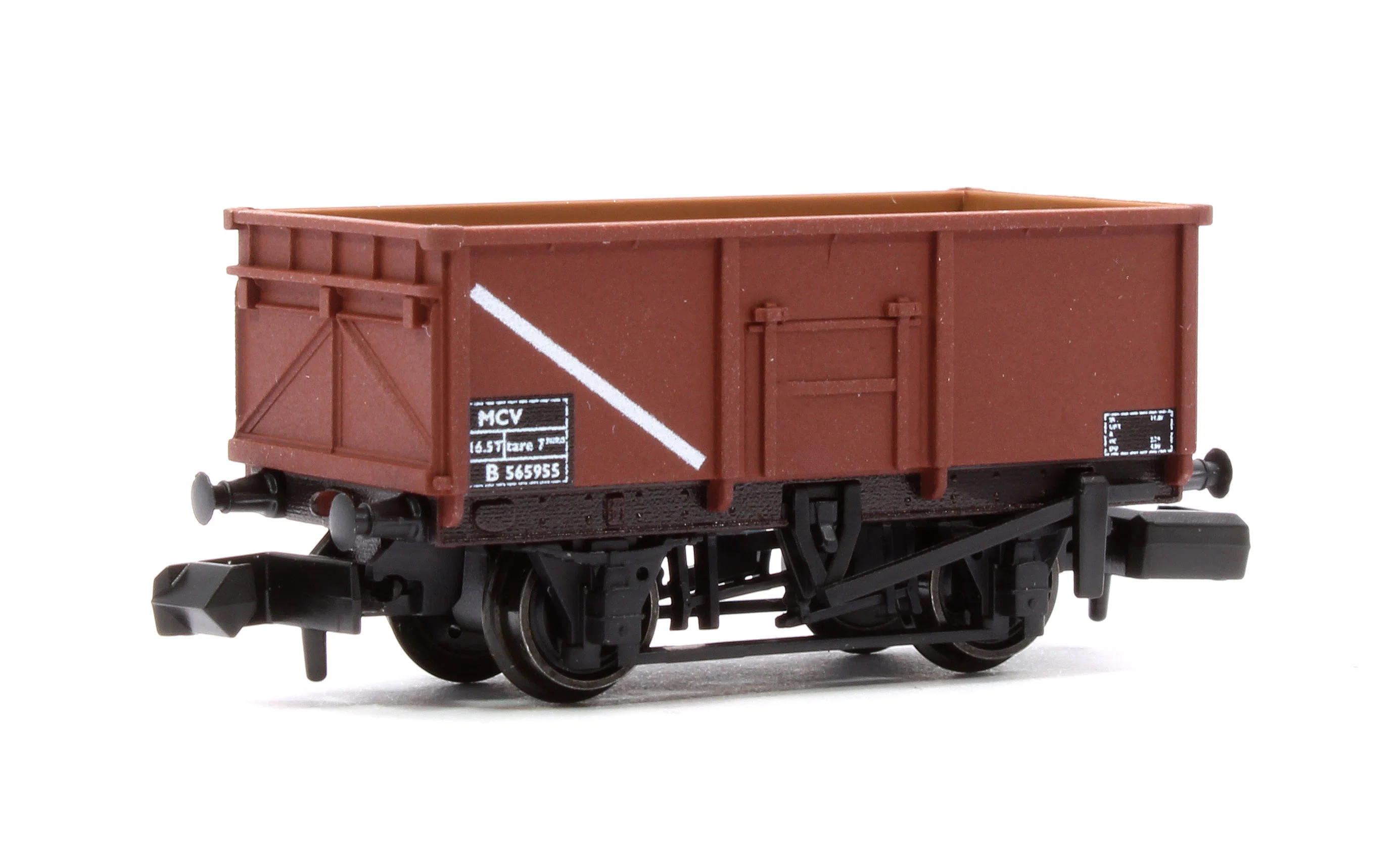 NR1021B BR 16t Mineral Wagon, MCV, Fitted, Bauxite
