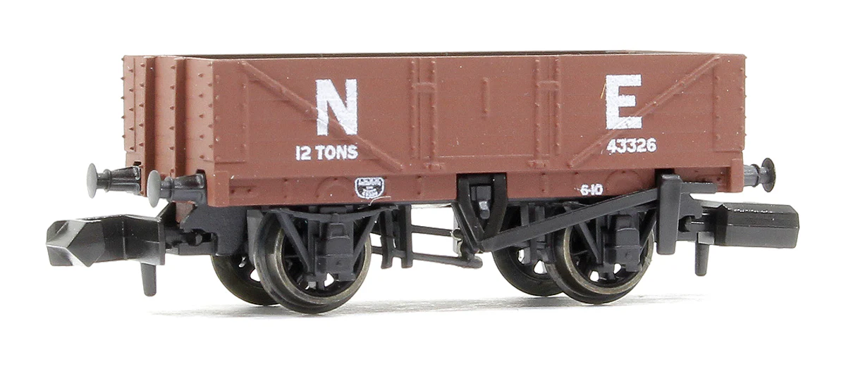 NR5001E 9ft 5 plank open wagon, NE, brown No.43326 - Image 2