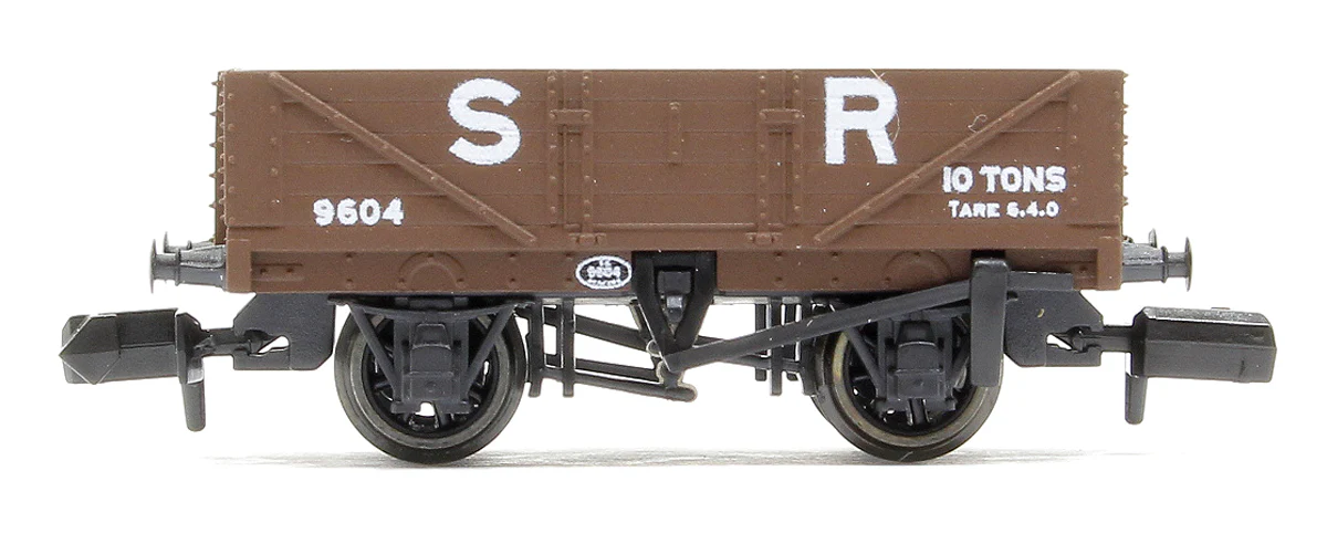 NR5002S 9ft 5 plank open wagon, SR, brown No.9604 - Image 2