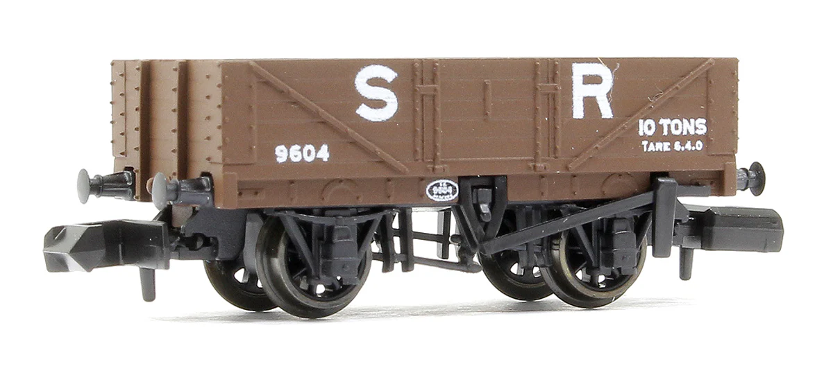NR5002S 9ft 5 plank open wagon, SR, brown No.9604 - Image 3