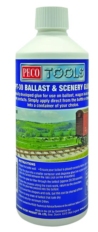 PT30 PECO Tools Ballast & Scenery Glue 500ml