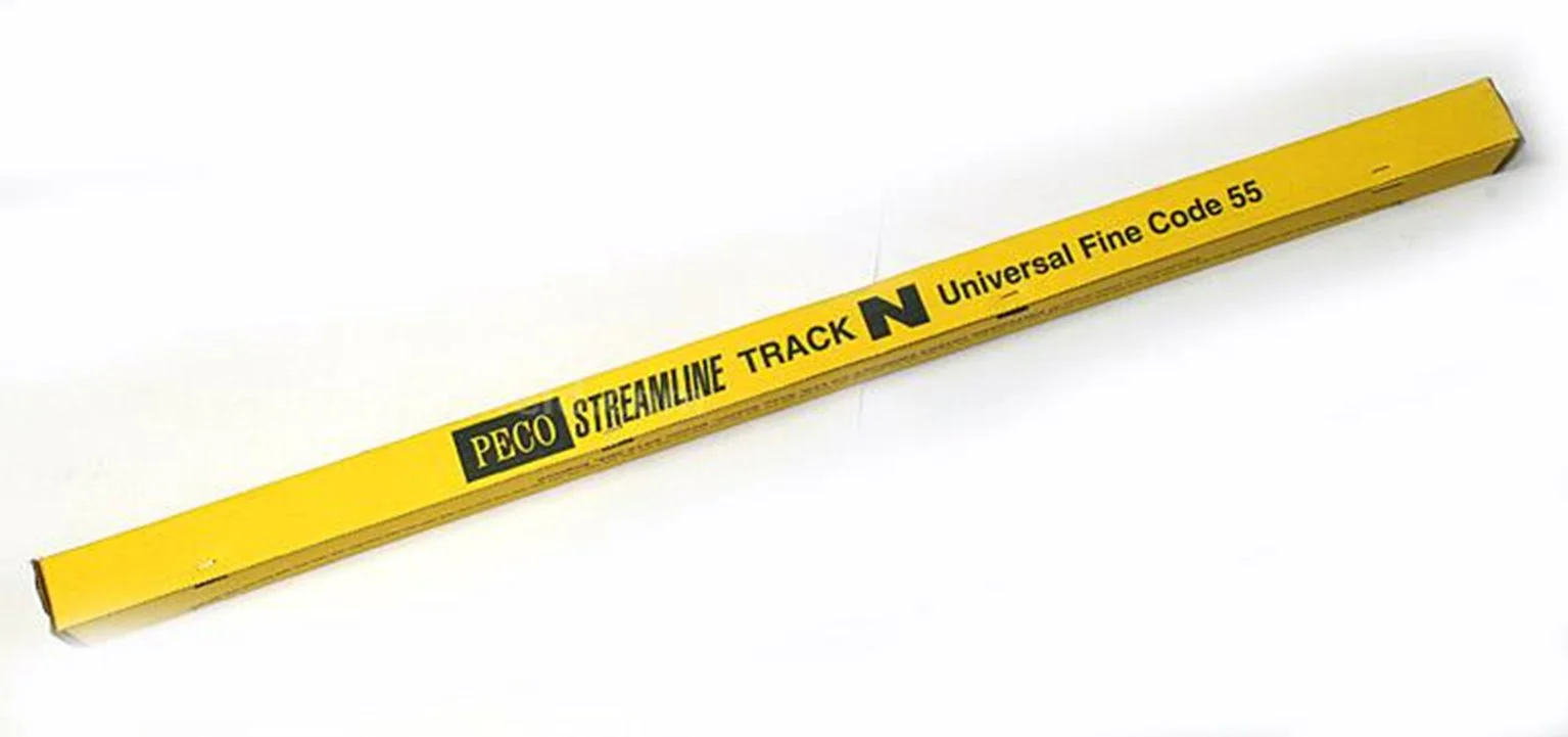SL302FSINGLE 1 Yard Code 55 Nickle Silver Flexible Track with Concrete Sleepers