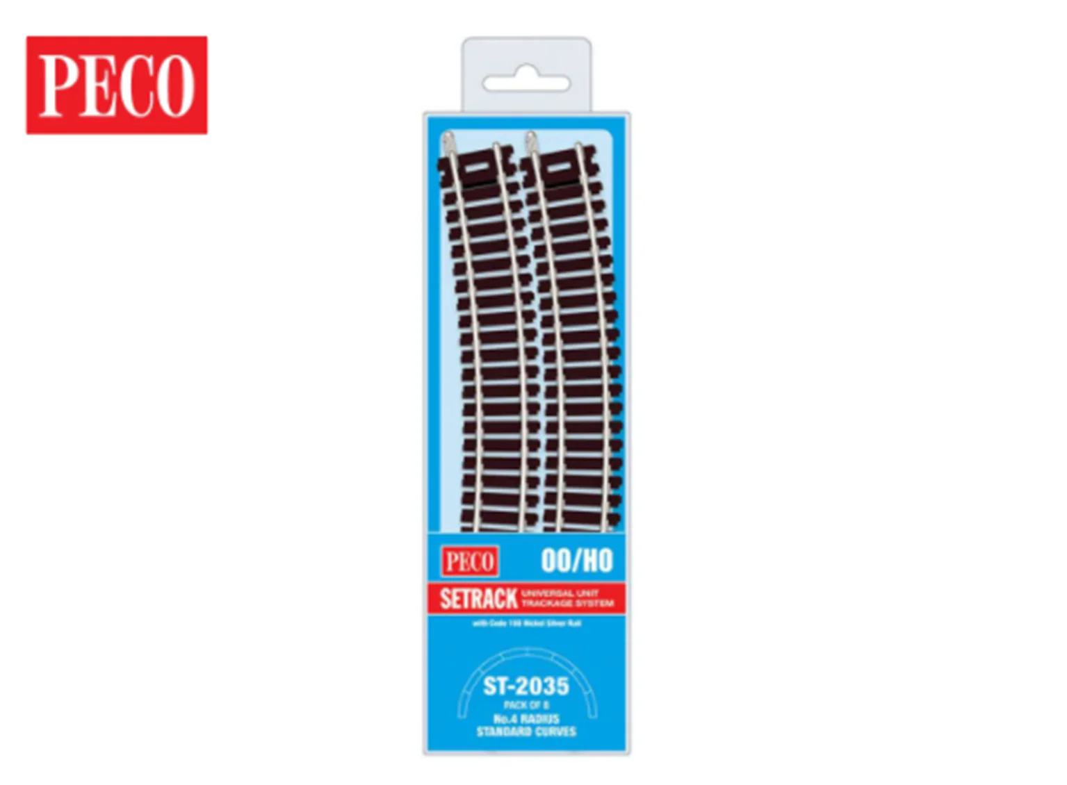 ST2035 ST2035 - Code 100 - Fourth radius Standard Curves X8