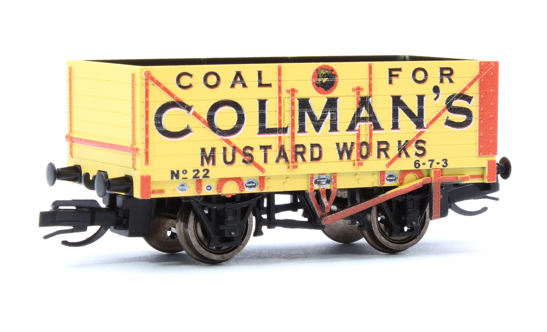 TTR7006P TT:120 Scale Colman's 7-Plank Open Wagon No.22