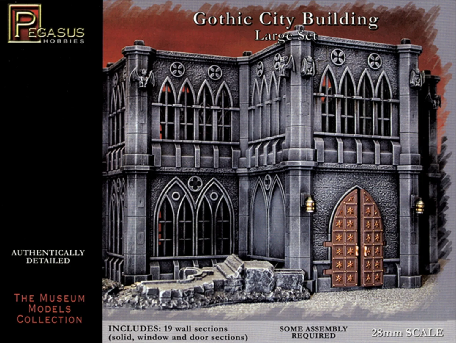 PKPG4923 Gothic City Building Large Set