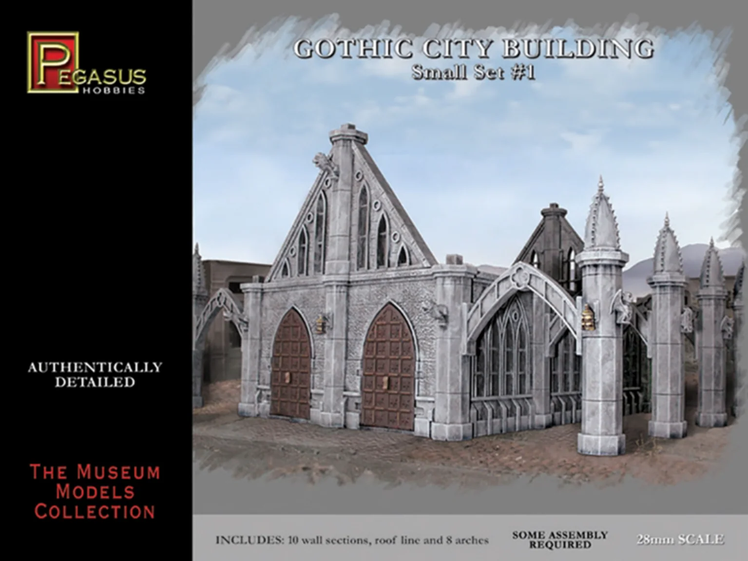 PKPG4924 Gothic City Building (Small Set 1)