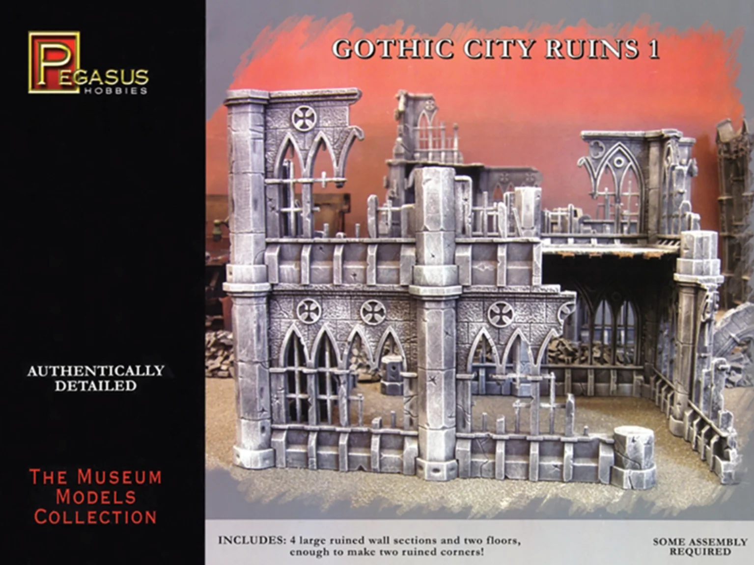 PKPG4930 Gothic City Ruins 1