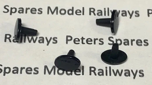 PS105 Replacement Lima Oval Buffers L5106-07 (4 Pack) Plastic