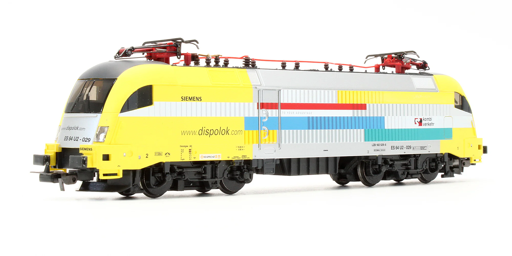 57489 Pre-Owned Siemens Es 64 U2-029 Electric Locomotive - DCC Fitted - Image 2