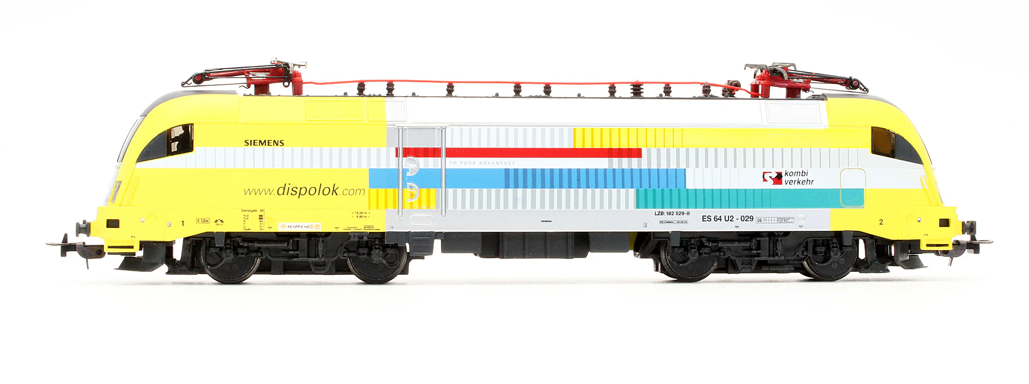 57489 Pre-Owned Siemens Es 64 U2-029 Electric Locomotive - DCC Fitted - Image 4