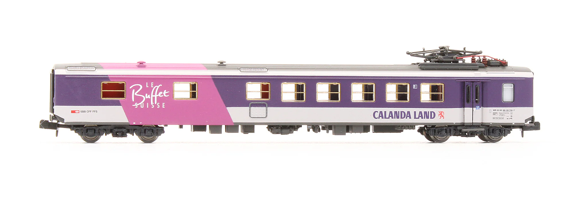 Pre-Owned 94382 SBB CFF FFS Calanda Land Buffet Car - Image 3