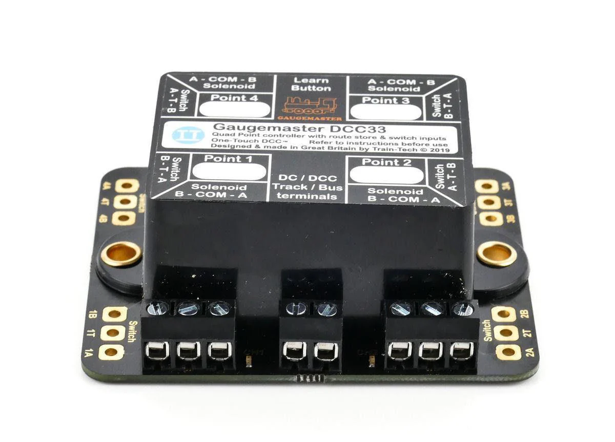DCC33 Point Motor Decoder W/CDU 4 Way - Image 4